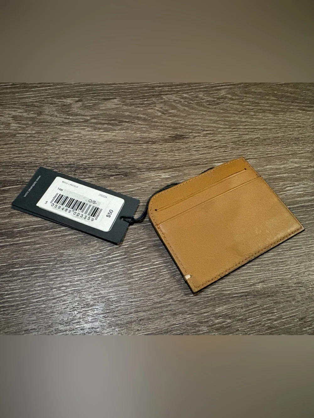 Ted Baker Tan Leather Card Holder